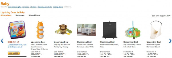 아마존 베이비 용품 50% 할인.JPG