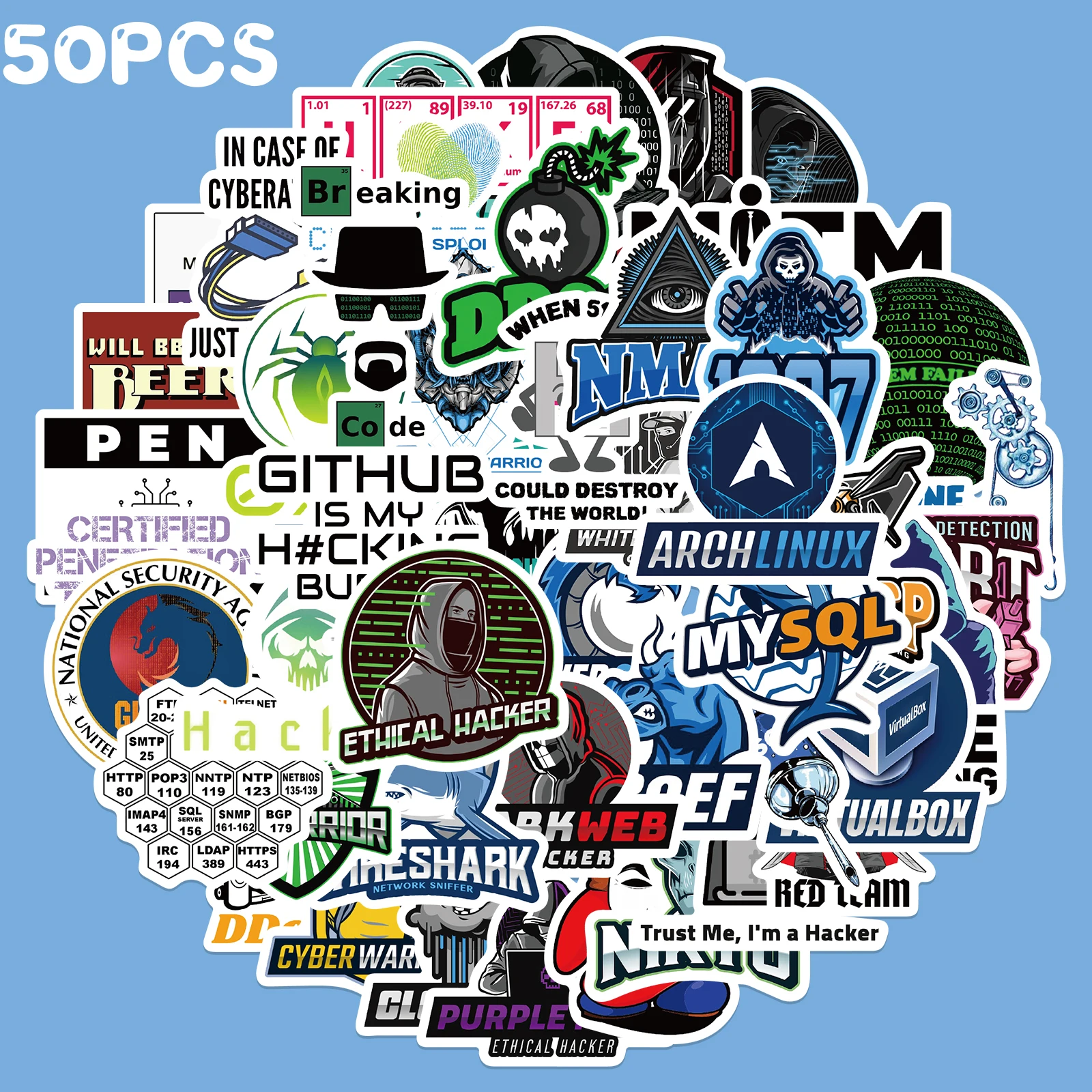 해커 프로그래밍 스티커 DIY 방수 노트북 휴대폰 스케이트보드 냉장고 기타 수하물 자동차 어린이 스티커 데칼 장난감, 50 개 title=해커 프로그래밍 스티커 DIY 방수 노트북 휴대폰 스케이트보드 냉장고 기타 수하물 자동차 어린이 스티커 데칼 장난감, 50 개
