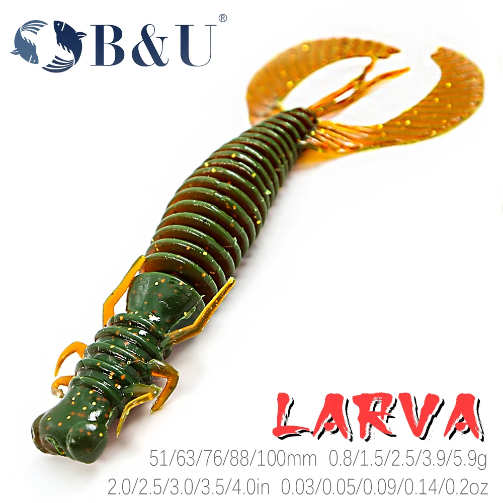 B & U 애벌레 소프트 낚시 미끼 인공 미끼 실리콘 Wobblers For Pike Swimbait Jigging Plastic Baits Worm title=B & U 애벌레 소프트 낚시 미끼 인공 미끼 실리콘 Wobblers For Pike Swimbait Jigging Plastic Baits Worm 