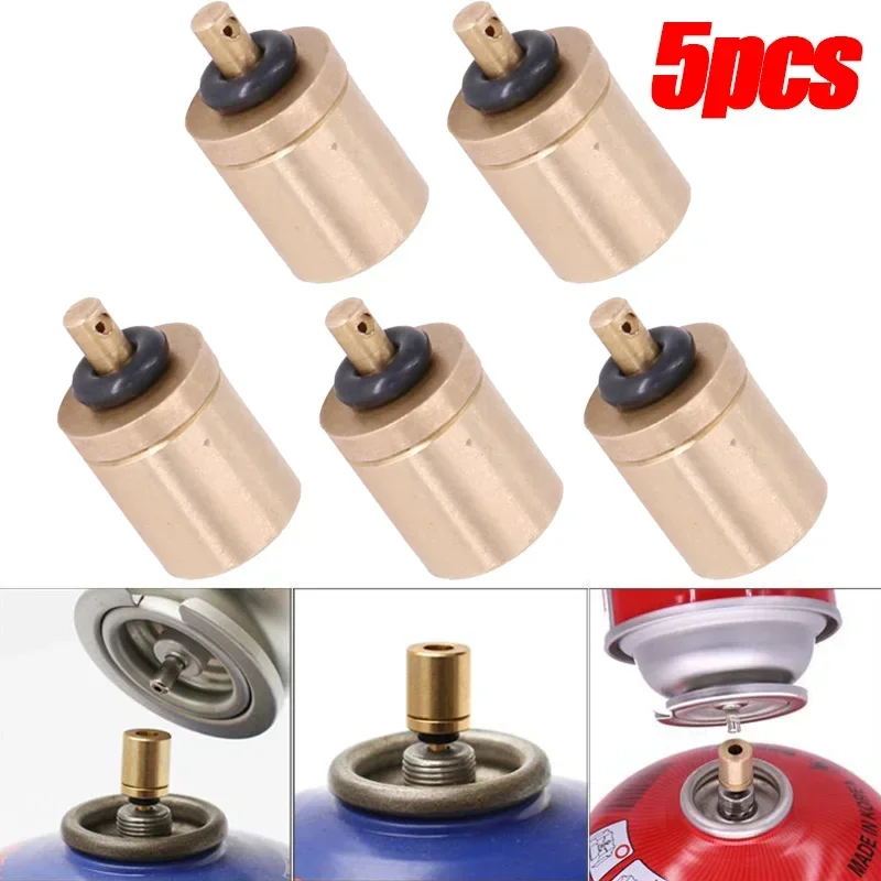 가스 리필 어댑터 충전 부탄 용기, 야외 캠핑 스토브, 가스 실린더 버너 액세서리, 미니 팽창 밸브, 1 개, 5 개 title=가스 리필 어댑터 충전 부탄 용기, 야외 캠핑 스토브, 가스 실린더 버너 액세서리, 미니 팽창 밸브, 1 개, 5 개 