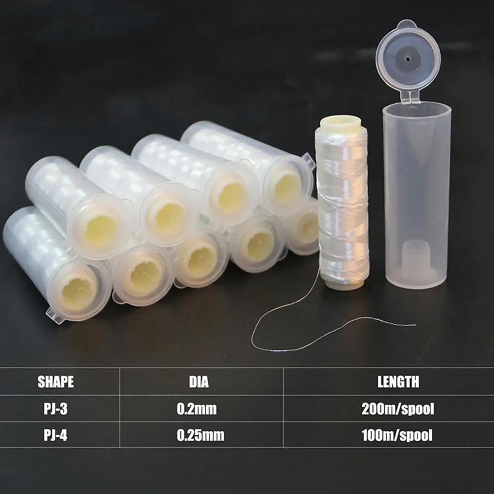 낚시 탄성 스레드, 다목적 바다 낚시 액세서리, 태클 미끼 줄, 0.2mm, 200m, 스풀 0.25mm, 100m title=낚시 탄성 스레드, 다목적 바다 낚시 액세서리, 태클 미끼 줄, 0.2mm, 200m, 스풀 0.25mm, 100m 