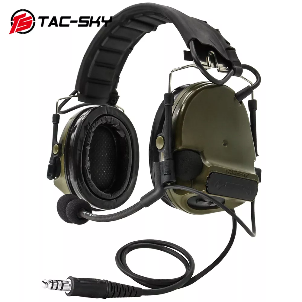 TAC-SKY COMTAC 군용 소음 감소 전술 헤드폰, 분리형 헤드밴드, 실리콘 귀마개, Comtac iii / C3 헤드셋, 신제품 title=TAC-SKY COMTAC 군용 소음 감소 전술 헤드폰, 분리형 헤드밴드, 실리콘 귀마개, Comtac iii / C3 헤드셋, 신제품 