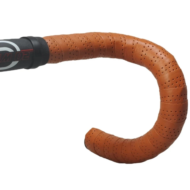 수제 자전거 구부러진 핸들 바 테이프, 픽시 빈티지 극세사 가죽, 브라운 도로 자전거 핸들 테이프, 한 가지 크기, 4 가지 색상 옵션