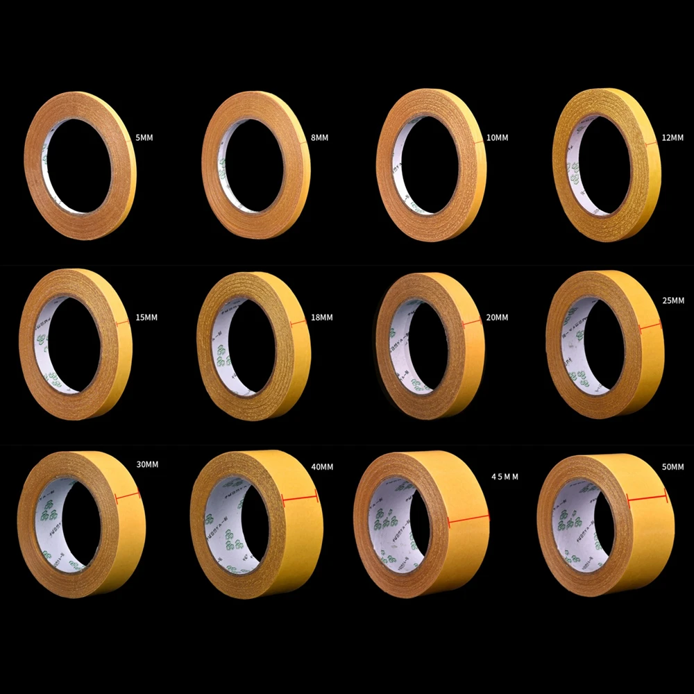 양면 섬유 격자 테이프, 고점도 섬유, 투명 접착 테이프, 1 롤, 20m