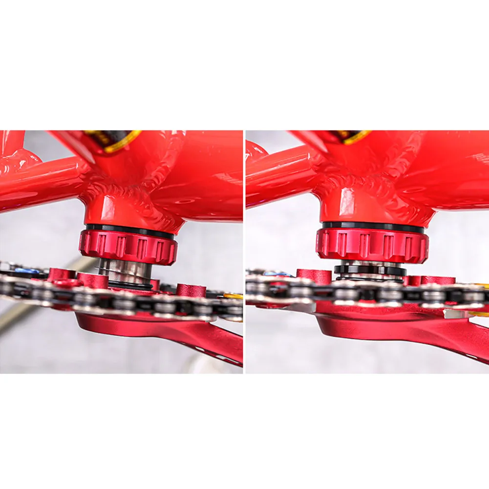 BB86/91/92/PF30/BB30 크랭크 크랭크 셋 하단 스페이서 사이클링 부품에 대 한 6pcs 자전거 자전거 하단 브래킷 크랭크 셋 와셔 24/29/30mm