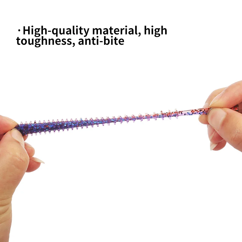 실리콘 소프트 미끼, 입자 낚시 미끼, 파이크 퍼치, 인공 미끼 시뮬레이션 미끼, 80M120MM