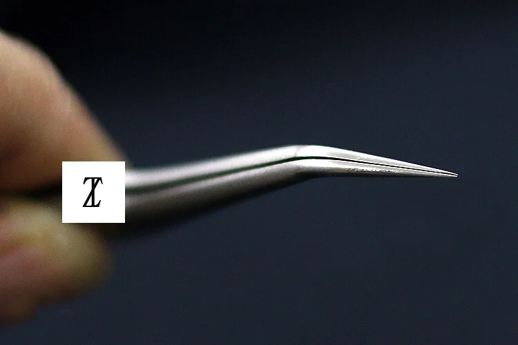 스테인레스 스틸 정전기 방지 핀셋, 곡선 미끄럼 방지 핀셋, 군사 모델 제작 도구