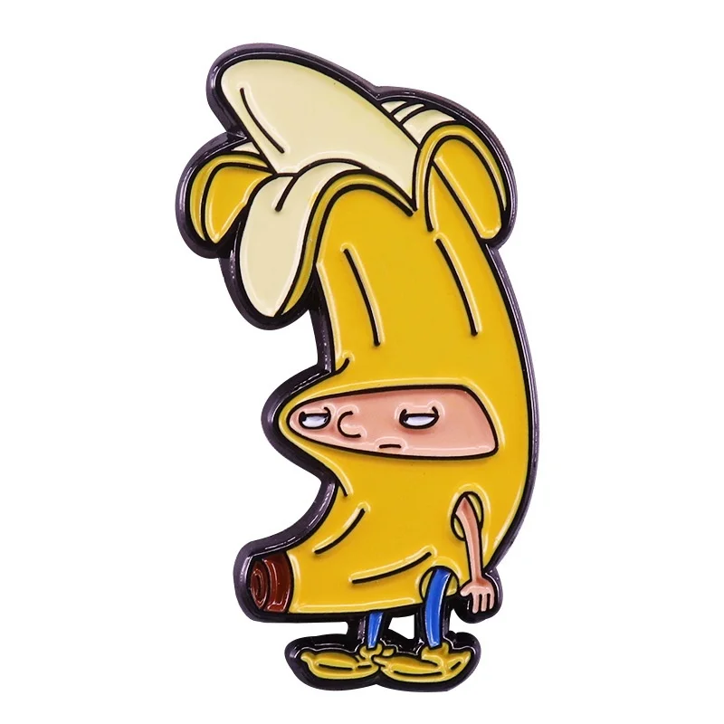 헤이 아놀드! 배낭용 클래식 만화 라펠 핀, 에나멜 핀 배지 브로치, 의류 패션 쥬얼리 액세서리