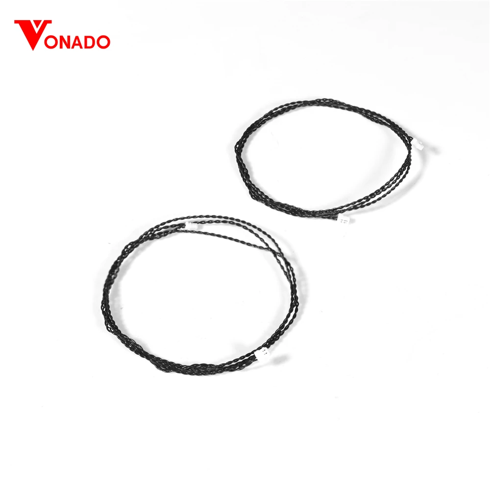 Vonado LED 조명 키트용 DIY 액세서리, 빌딩 블록 모델과 호환 가능, 0.8mm 2 핀 연결 케이블