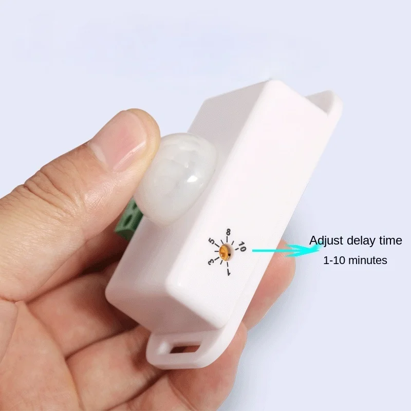 LED 라이트 스트립용 바디 적외선 PIR 모션 센서 스위치, 자동 적외선 PIR 모션 센서 타이머 스위치, DC 12V-24V