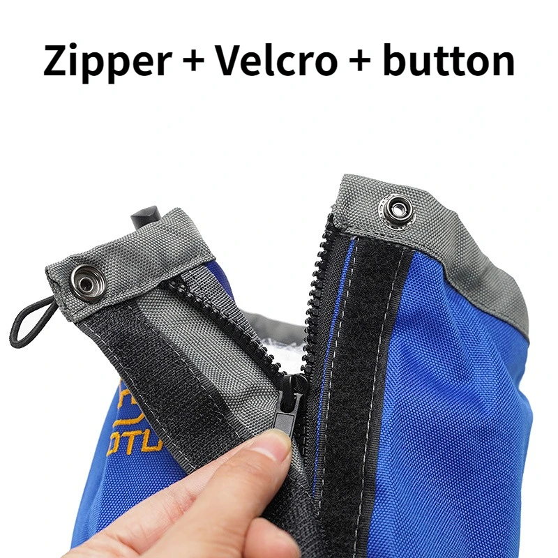 고급 남녀공용 야외 등산 스노우 방수 등산화 발 커버 게이터 스패츠, 하이킹, 사막, 모래 바람 방지 자전거 발 커버, 레그 워머