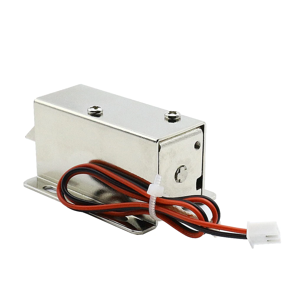 소형 전자기 볼트 잠금 문짝 잠금 장치, 접근 제어, DC12V24V
