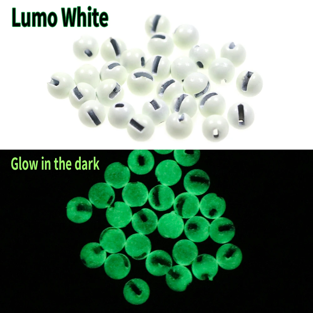 Wifreo 슬롯 텅스텐 비즈, 지그 님프 루어 액세서리, 플라이 타이 재료, 빠른 싱킹 비즈 헤드, 2.5mm-5.5mm, 20PCs