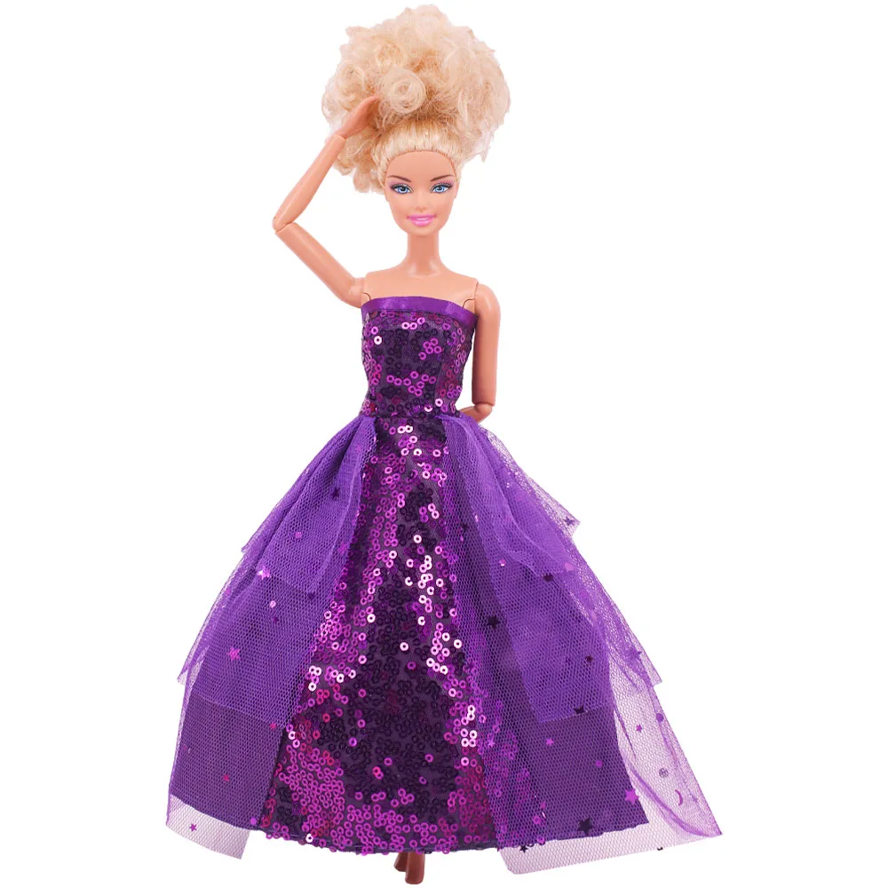 인형 옷 귀여운 봉제 오버코트 복장 공주 드레스, 바비용 패션 정장, 11.8 인치 인형 캐주얼 의류, 소녀 선물, 30cm