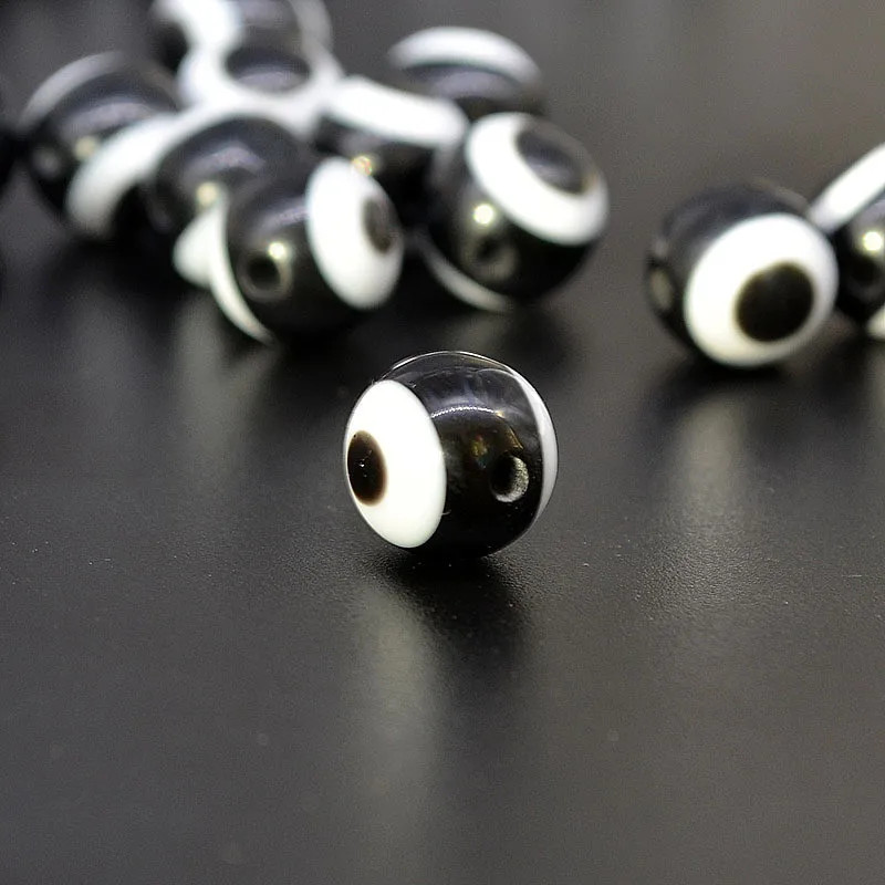 어안 낚시 비즈, 혼합 색상, 야광 캐롤라이나 리그, 세금 키트, 배스 태클, 4mm, 5mm, 6mm, 8mm, 10mm, 12mm, 10 개