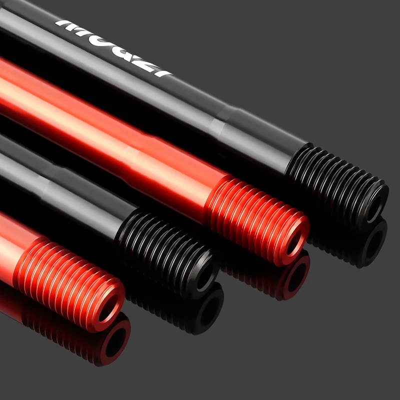 MUQZI MTB 스루 액슬, 로드 바이크 휠 액슬, 허브 스루 액슬, 포크 샤프트, 15x100, 15x110, 12x142, 12x100, 12x148