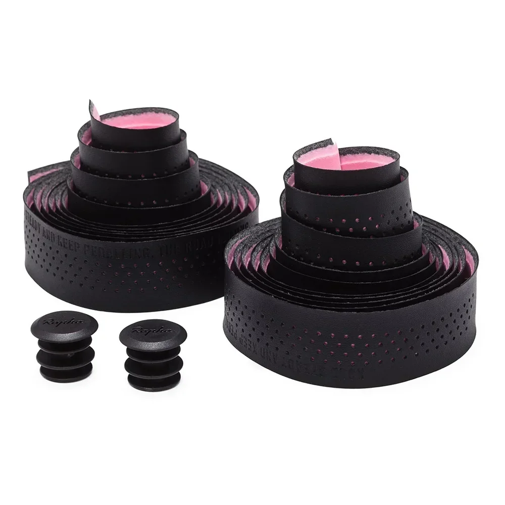 NASTRO Rapha 자전거 핸들 테이프, 도마뱀 스킨, DSP 2.5mm V2-Neon, 2.7mm