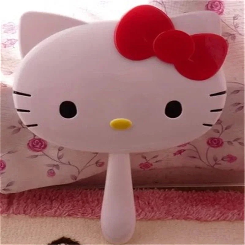 헬로 키티 거울 고양이 머리 활 거울, 귀여운 손잡이 화장품 거울, 카와이 크리에이티브 휴대용 크리스마스 선물 title=헬로 키티 거울 고양이 머리 활 거울, 귀여운 손잡이 화장품 거울, 카와이 크리에이티브 휴대용 크리스마스 선물 