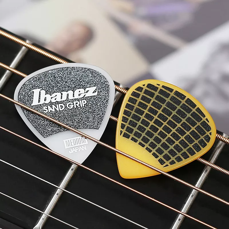 Ibanez 기타 피크 그립 마법사 시리즈 샌드 그립 미끄럼 방지 플렉트럼 0.8/1.0/1.2mm 기타 액세서리 Made in Japan title=Ibanez 기타 피크 그립 마법사 시리즈 샌드 그립 미끄럼 방지 플렉트럼 0.8/1.0/1.2mm 기타 액세서리 Made in Japan 