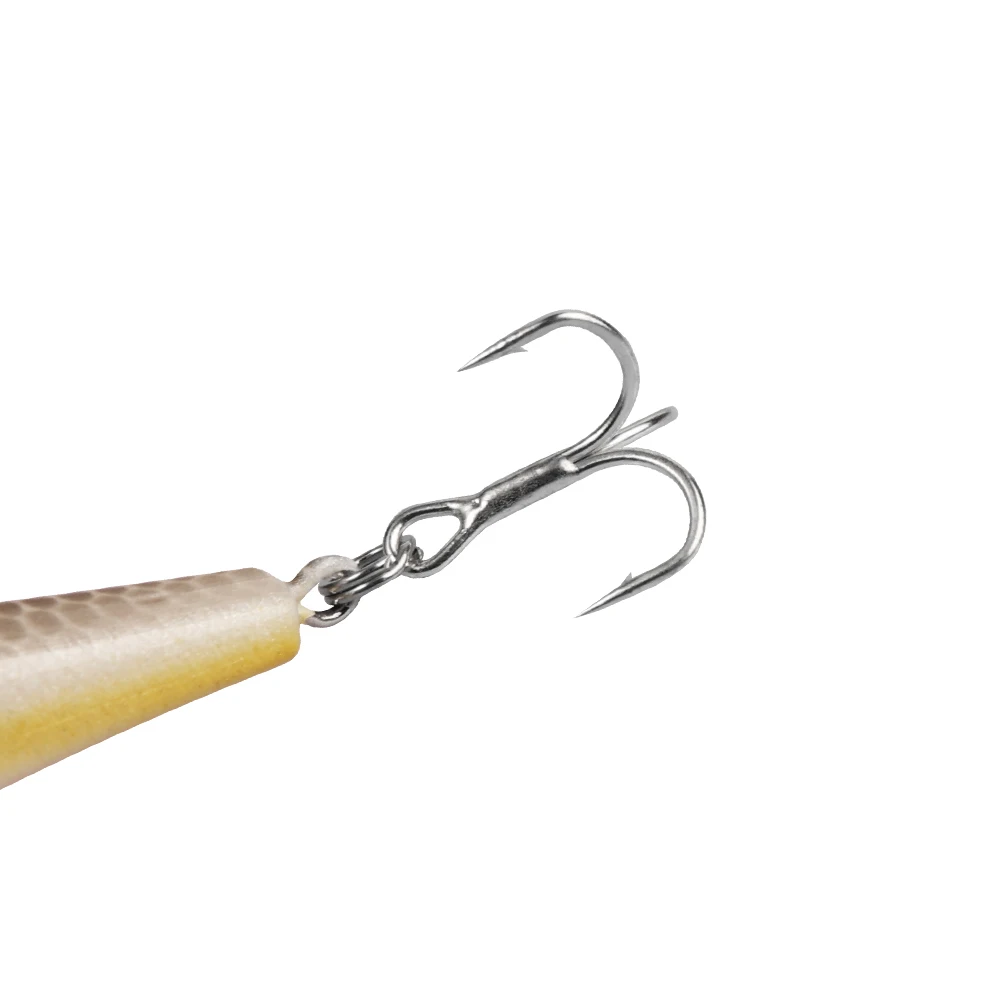 BassLegend 낚시 인공 미끼, 매달린 미노우 얕은 워블러 저크베이트, 샤드 배스 파이크 루어, 128 SP 78 F 65 SP