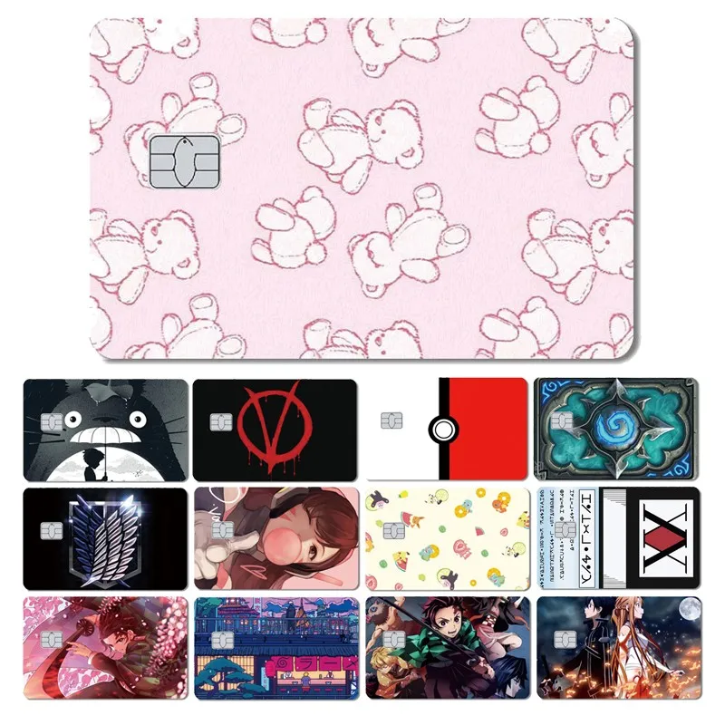 애니메이션 만화 토로토 토끼 헌터 윙 고양이 매트 스킨 케이스 스티커 필름, 신용 카드 부채 카드용, 대형 소형 칩 없음 title=애니메이션 만화 토로토 토끼 헌터 윙 고양이 매트 스킨 케이스 스티커 필름, 신용 카드 부채 카드용, 대형 소형 칩 없음