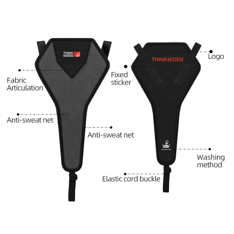 ThinkRider-자전거 트레이너 스웨트밴드, 가정용 운동 훈련, 실내 사이클링 액세서리, 튼튼한 MTB 로드 자전거 스웨트밴드