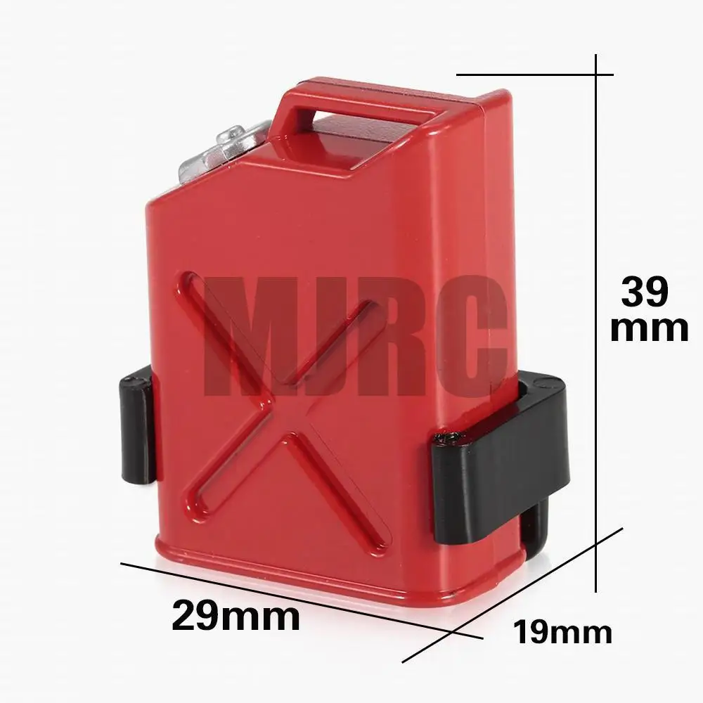 RC 자동차 장식 액세서리 플라스틱 시뮬레이션 연료 탱크, 1/10 RC 크롤러 Axial Trax TRX-4 SCX10 90046 D90 TAMIYA CC01