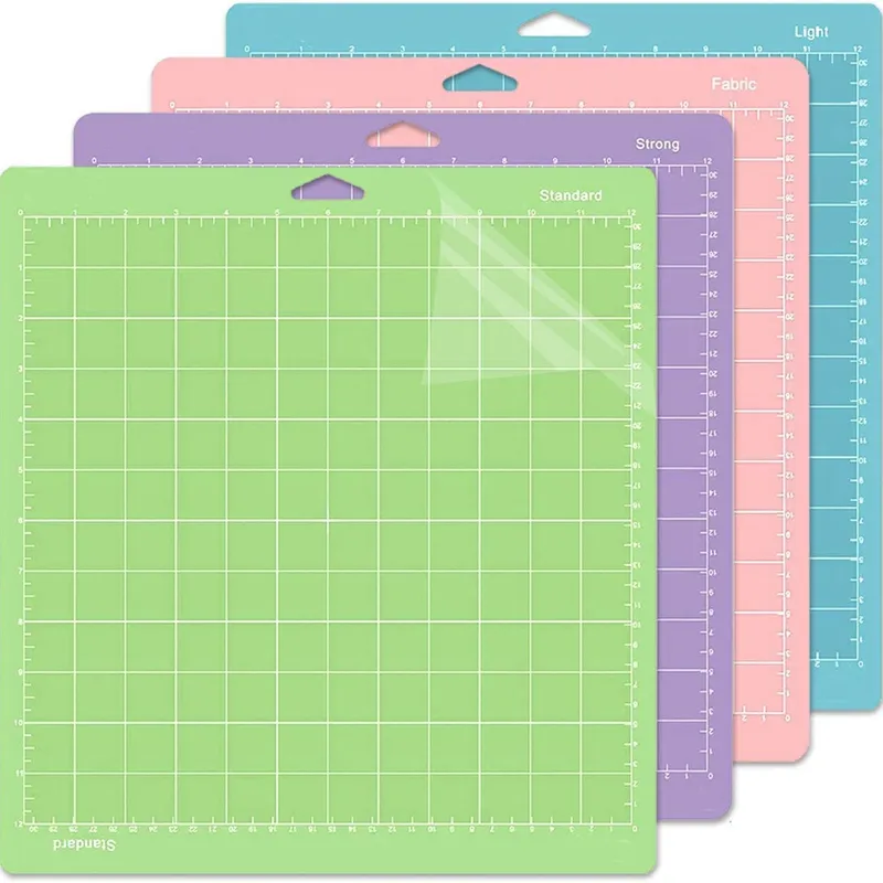 혼합 색상 조각 기계 베이스 플레이트 절단 매트, 크리컷 및 카메오용, 접착 PVC 절단 매트, 33x35cm, 1 개 title=혼합 색상 조각 기계 베이스 플레이트 절단 매트, 크리컷 및 카메오용, 접착 PVC 절단 매트, 33x35cm, 1 개 