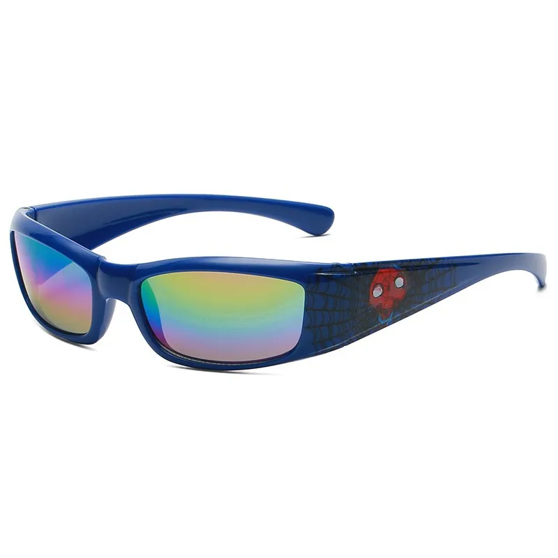 스파이더 맨 선글라스 플라스틱 장난감 어린이 마블 어벤져스 피규어, 스파이더맨 만화 패션 선글라스, 어린이 귀여운 고글 선물