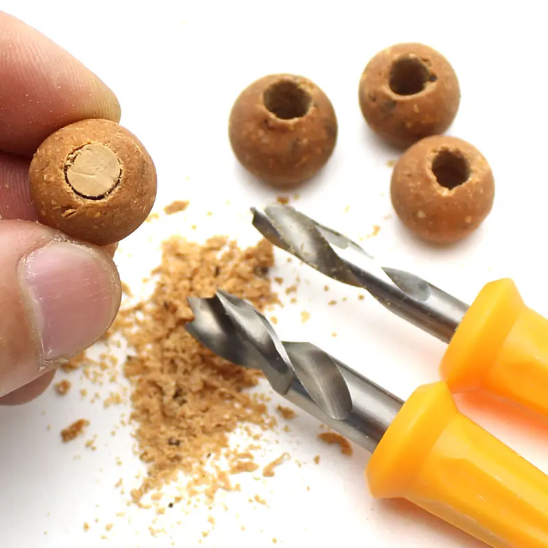 잉어 낚시 액세서리 펀치 도구, 스테인레스 스틸 미끼 드릴, 낚시 도구, 코르크 스틱 잉어 미끼, 잉어 낚시 태클, 6mm, 8mm