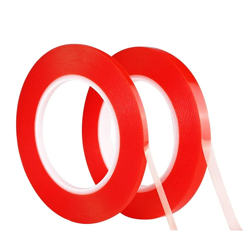 DIY 공예품용 양면 접착 테이프, 내열성, 고접착력, 투명 PET 테이프, 휴대폰 터치 스크린 수리, 10m title=DIY 공예품용 양면 접착 테이프, 내열성, 고접착력, 투명 PET 테이프, 휴대폰 터치 스크린 수리, 10m 