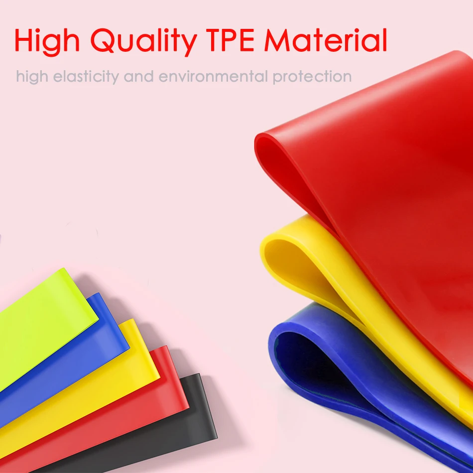 WorthWhile 체육관 피트니스 저항 밴드, 요가 스트레칭 풀 업 보조 고무 껌, 크로스핏 운동 훈련 운동 장비