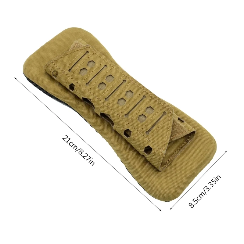 레이저 커팅 전술 조끼 어깨 스트랩 패드, 어깨 메쉬 컴포트 쿠션 패드, 사냥 조끼 배낭 보호 패드