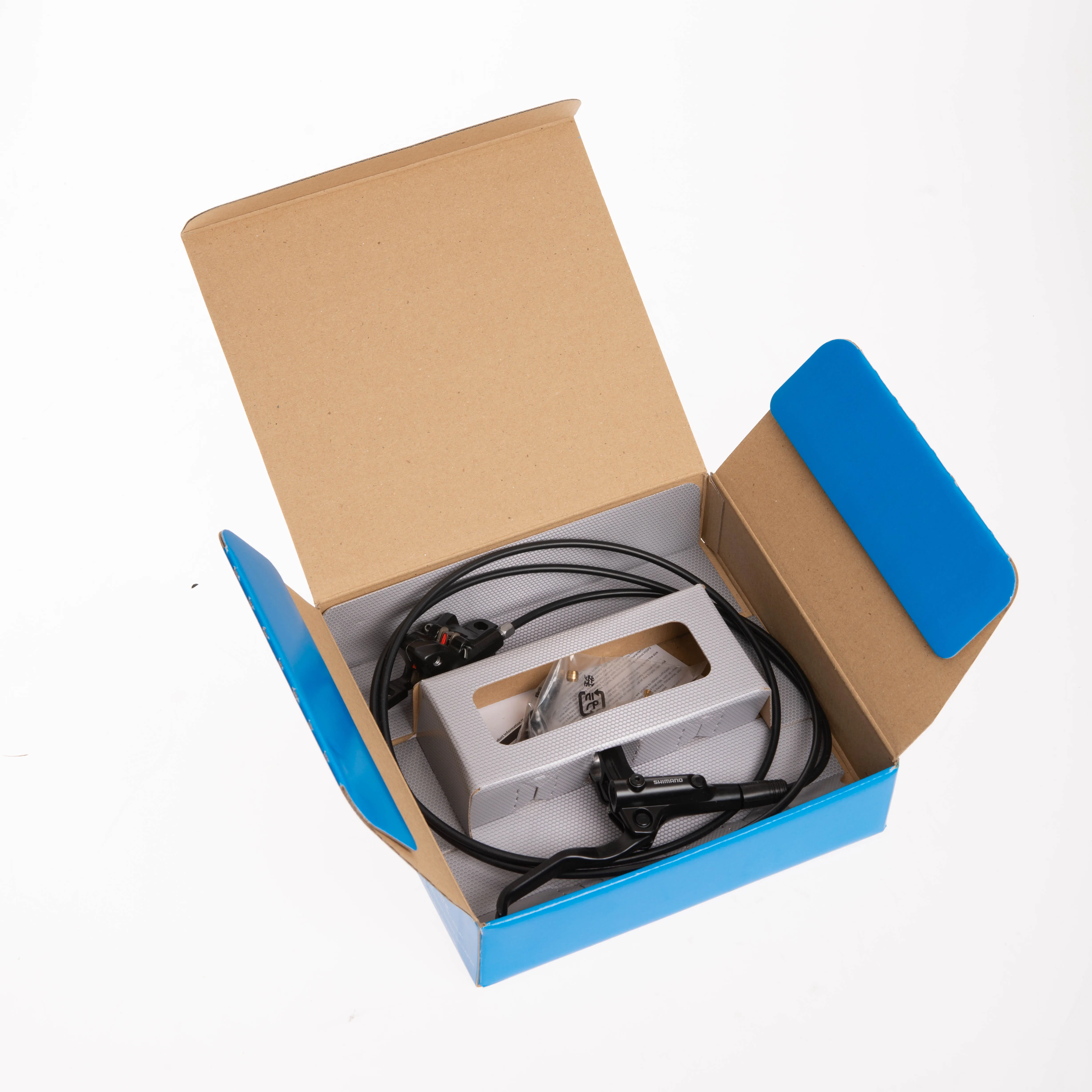 시마노 유압 디스크 브레이크, 좌측 전방 및 우측 후방 브레이크, 산악 자전거용, BL-MT200 또는 BR-MT200 박스형 정품