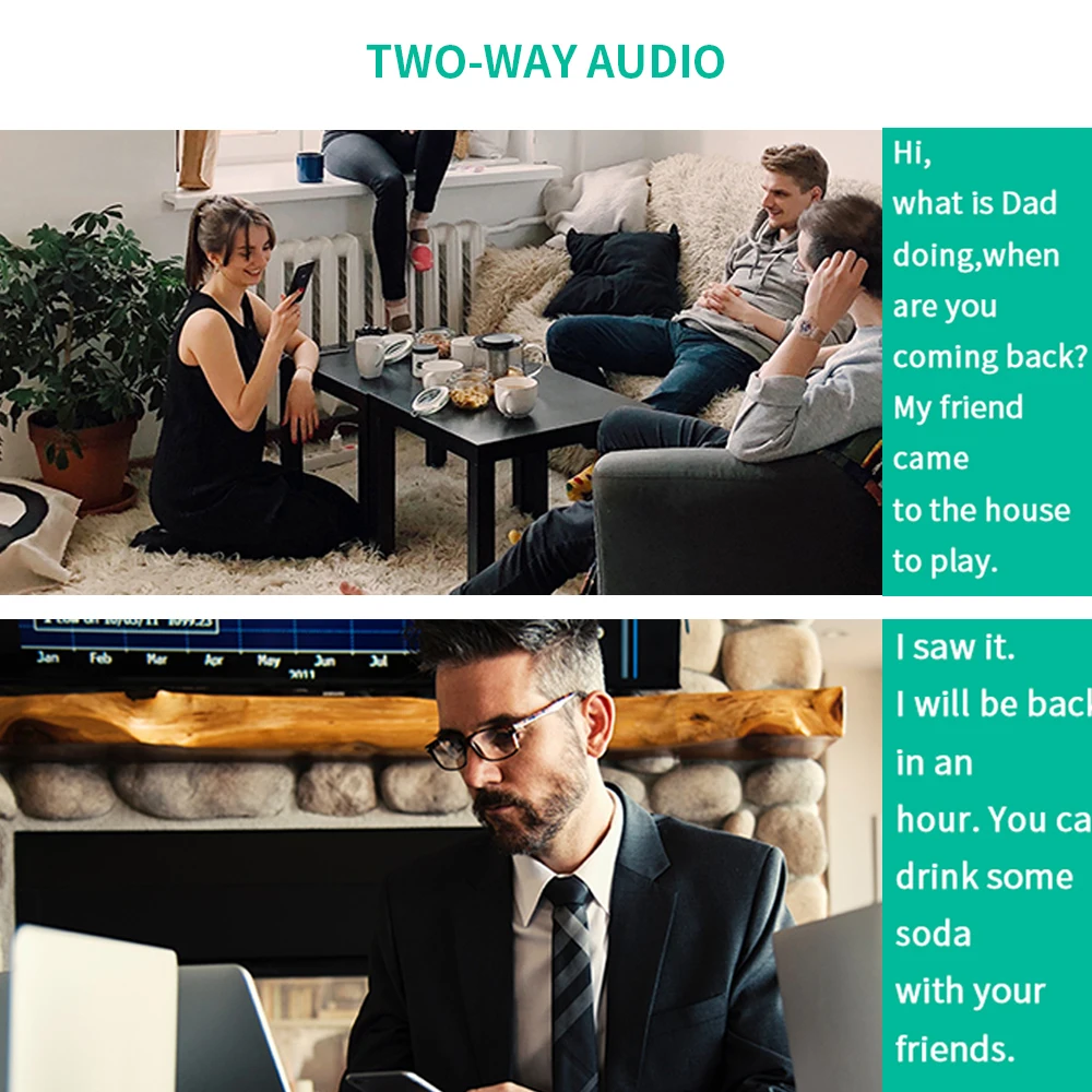 INQMEGA 와이파이 투야 스마트 PTZ 카메라, 무선 자동 추적 카메라, 양방향 오디오, 야외 가정용 HD CCTV 감시, 방수, 1080P
