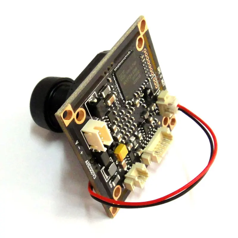 별빛 저조도 CCTV 보드 카메라 모듈 PCB AHD, 3mp 렌즈 ircut 케이블 포함, HD 1080P 1/2.9 인치 IMX323 + NVP2441