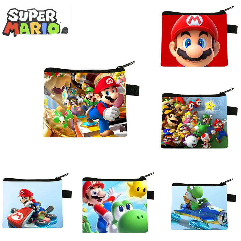 슈퍼 마리오 브라더스 동전 지갑, 만화 게임 폴리에스터 지갑, 패션 카와이 애니메이션 거치대 미니 키 코니스 보관 가방, 어린이 선물 title=슈퍼 마리오 브라더스 동전 지갑, 만화 게임 폴리에스터 지갑, 패션 카와이 애니메이션 거치대 미니 키 코니스 보관 가방, 어린이 선물 