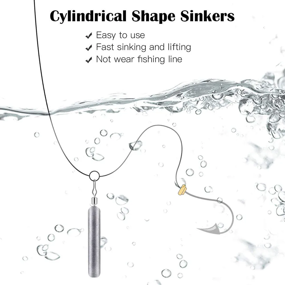 드롭 샷 웨이트 싱커 낚시 태클 액세서리, 낚시 싱커, 3.5g, 5g, 7g, 10g, 14g, 20g, 5 개, 10 개