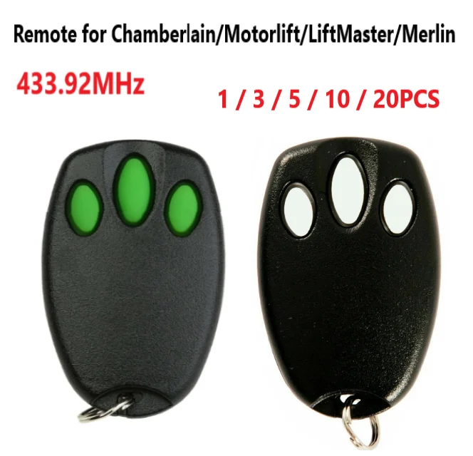 차고 문 원격 제어 송신기, 리프트 마스터 멀린 + C945 C943 CM842 94335E 84335EML title=차고 문 원격 제어 송신기, 리프트 마스터 멀린 + C945 C943 CM842 94335E 84335EML