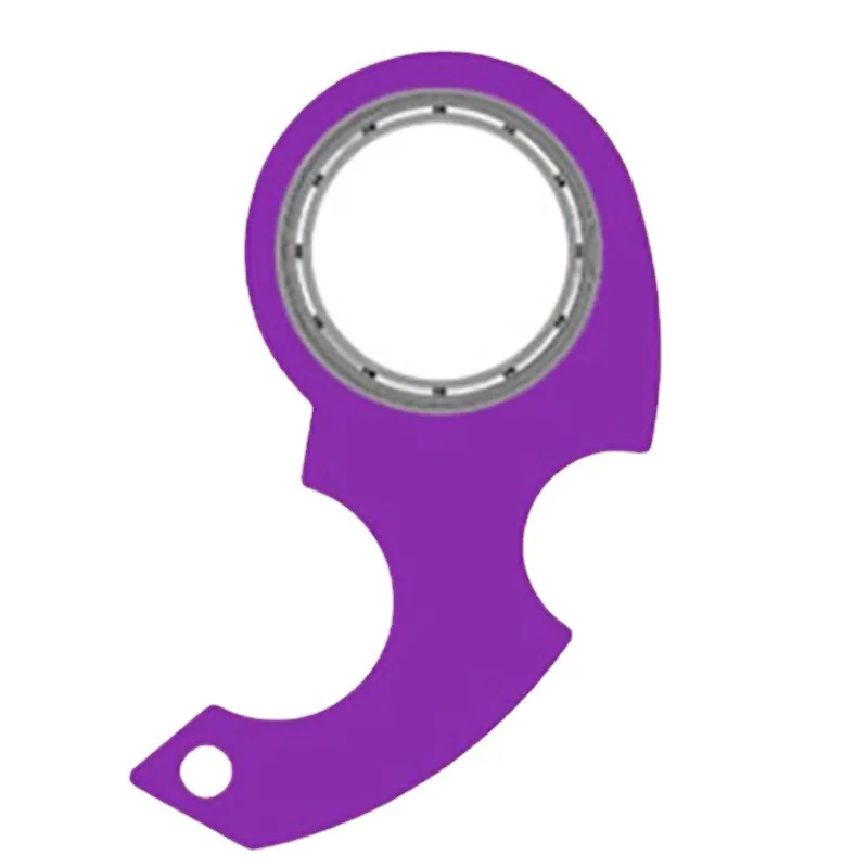 손가락 끝 회전 키 체인, 감압 스피너, 불안 방지 베어링, 번개 쿨, 트렌디 행잉 키 링, 생일 선물