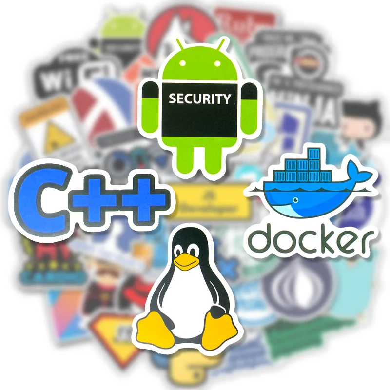 프로그래머 개발 프로그래밍 그래피티 스티커, 노트북 가방, 휴대폰 물컵 장식 스티커, 50 개 title=프로그래머 개발 프로그래밍 그래피티 스티커, 노트북 가방, 휴대폰 물컵 장식 스티커, 50 개 