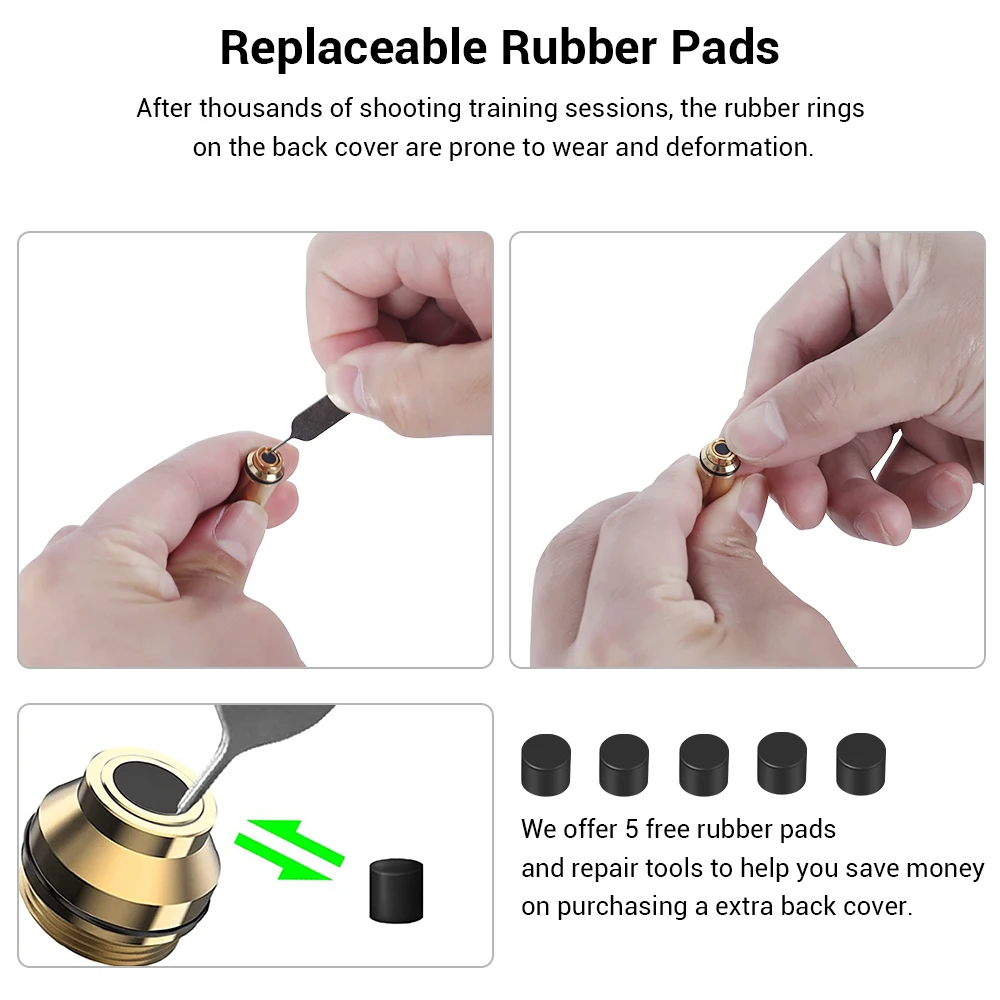 건식 사격 훈련용 레이저 총알, 이중 목적 레이저 포인터, 레이저 보어 사이트, 9mm x 19mm, 2 in 1