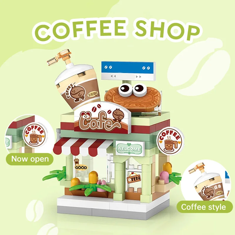 미니 빌딩 블록 조경 장난감, 창의적인 모델 세트, 집 만들기 장난감, 어린이 빌딩 블록 장난감, 여아용 장난감