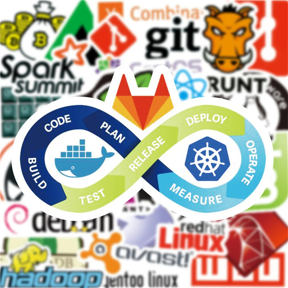 컴퓨터 프로그래밍 프로그램 언어 스티커 10/30/50 개, 가방 노트북 IPad 전화 케이스 방수 스티커 도매