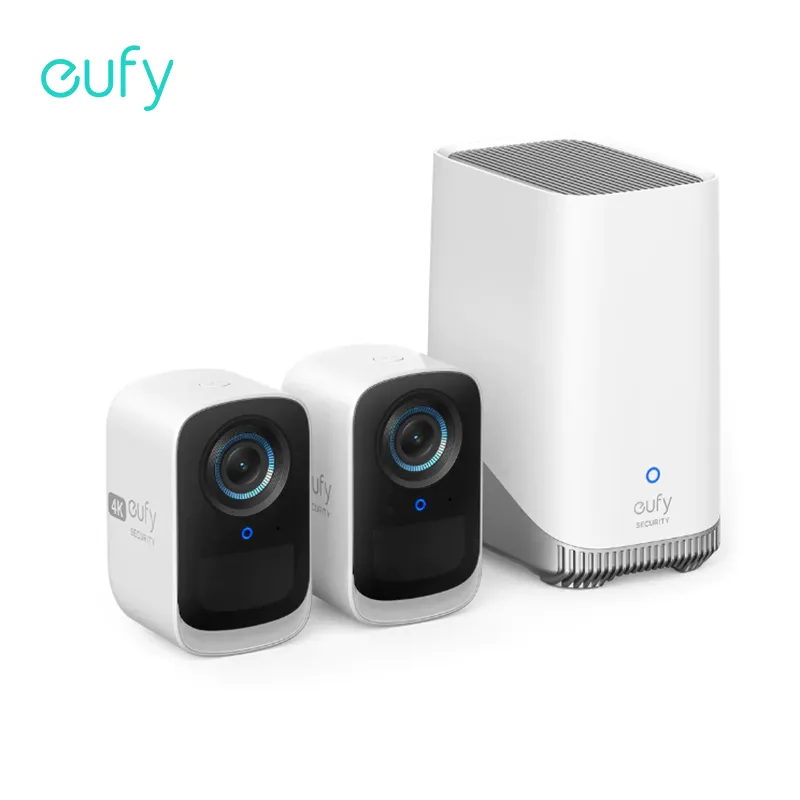 Eufy-보안 IP 카메라, eufyCam 3C, 1 캠 키트, 야외 무선 4K 미니 스포트라이트, 로컬 스토리지, 컬러 야간 투시경 title=Eufy-보안 IP 카메라, eufyCam 3C, 1 캠 키트, 야외 무선 4K 미니 스포트라이트, 로컬 스토리지, 컬러 야간 투시경