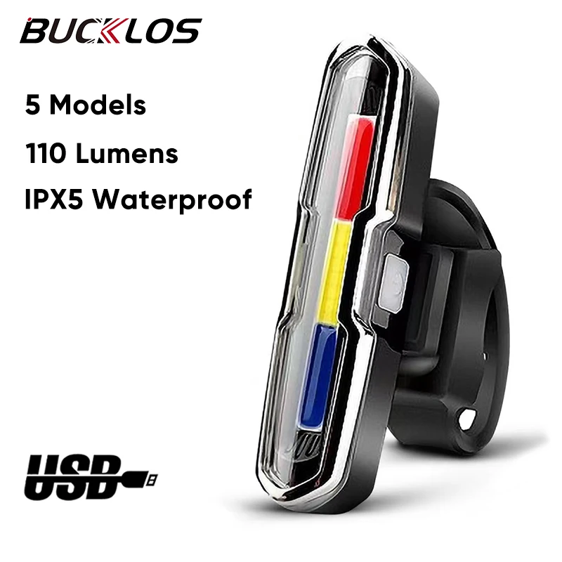 자전거 LED 조명 테일 램프 USB 충전식 방수 산악 도로 사이클링 후면 손전등, 자전거 랜턴용 title=자전거 LED 조명 테일 램프 USB 충전식 방수 산악 도로 사이클링 후면 손전등, 자전거 랜턴용 