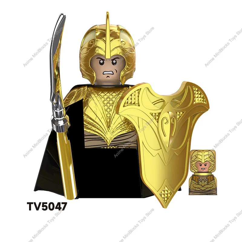 6405 6054 로드 링 영화 브릭 인형, 중세 기사 군인 전사 아처 미니 피규어, 액션 장난감 빌딩 블록, TV6406