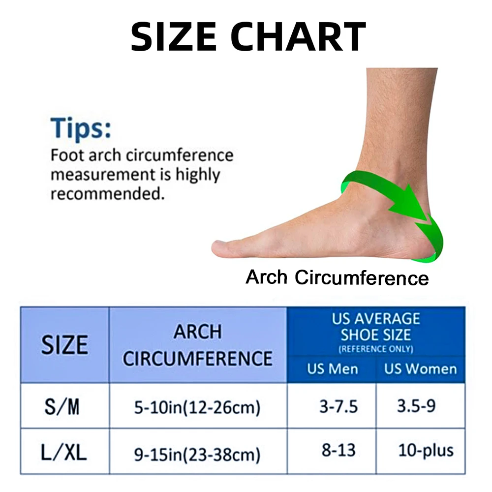 남녀공용 신경병증 양말, 발목 압박 양말, 발목 교정 양말, 족저근막염 통증 완화, 1 쌍