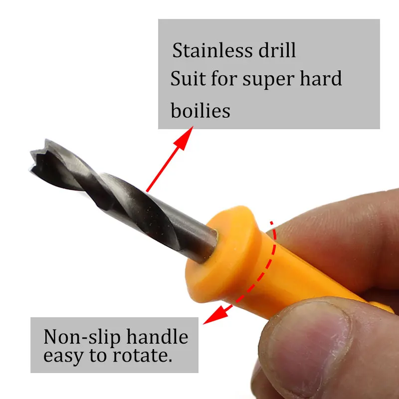 잉어 낚시 액세서리 펀치 도구, 스테인레스 스틸 미끼 드릴, 낚시 도구, 코르크 스틱 잉어 미끼, 잉어 낚시 태클, 6mm, 8mm