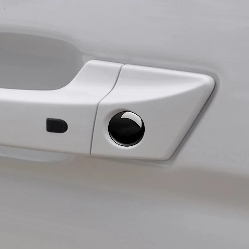 자동차 잠금 키홀 스티커 장식 보호 액세서리, BMW M E46 E85 E60 F10 E39 F30 E36 F20 E87 E90 E70 E91 X3 X5, 4 개